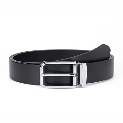 Solid Loop Men’s Leather Belt
